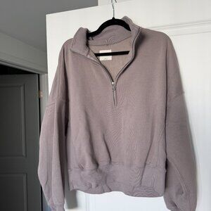 Abercrombie Cropped Sunday Half-Zip